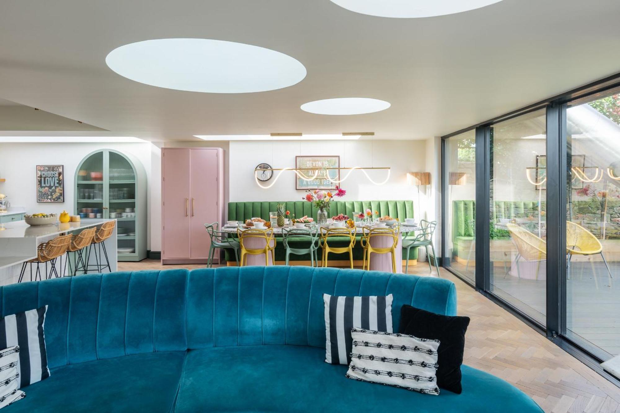Smurf House Villa Kingsbridge  Buitenkant foto